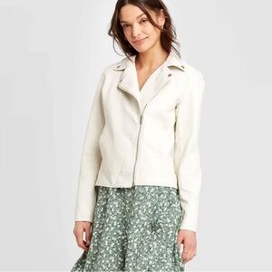 Universal Thread Faux Leather Moto Jacket